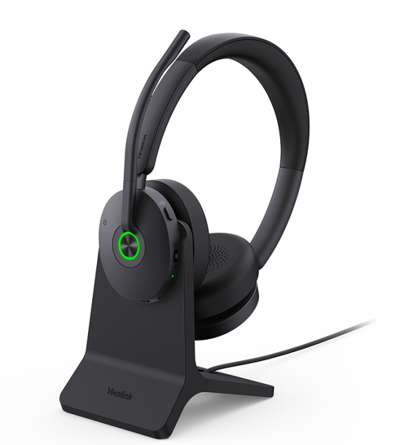 Yealink BH74 with Stand USB-C/A 1 Yealink BH74 med stand